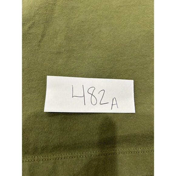 J. Crew Womens Olive Green V-Neck Short Sleeve T-Shirt Sz Small - Picture 7 of 8